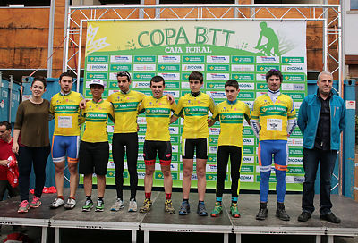 Líderes Copa Caja Rural BTT 2016 tras Jaurrieta