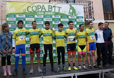 Líderes Copa Caja Rural BTT 2016 tras Lumbier