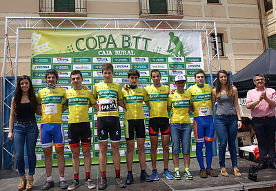 Líderes Copa Caja Rural BTT 2016 tras Sangüesa