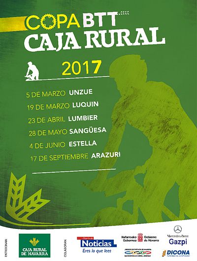 Cartel Copa Caja Rural BTT 2017