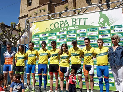 Líderes Copa Caja Rural BTT 2017 tras Lumbier