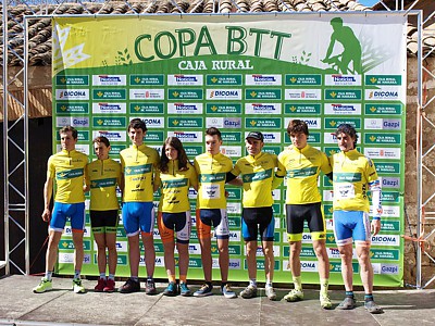 Líderes Copa Caja Rural BTT 2017 tras Luquin